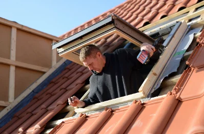 Pose de fenêtres de toit Velux à Boursin